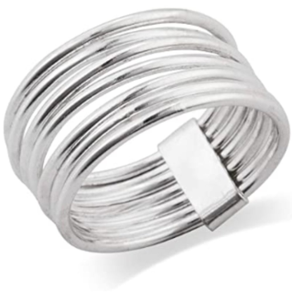 925 Sterling Silver NWT Stacked Ring